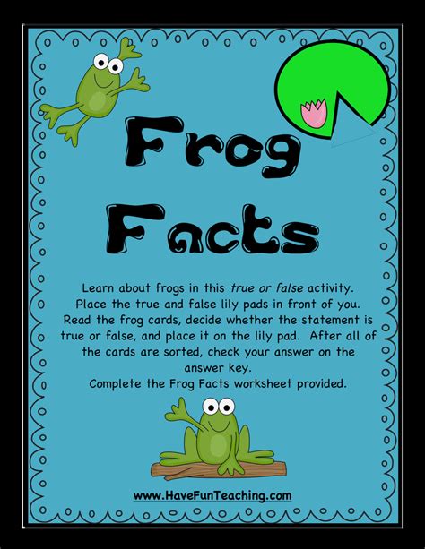 Frog Facts For Preschoolers Best Games Walkthrough