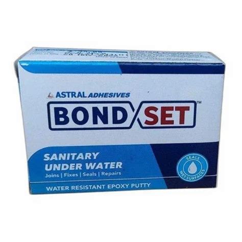 Astral Adhesive Bond Set Sanitary Water Resistant Epoxy Putty 65 Gm