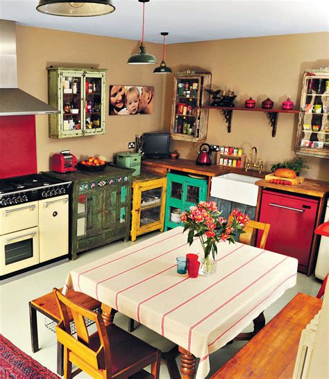 Vintage Kitchens With Modern Rustic And Retro Inspiration Scaramanga Blog