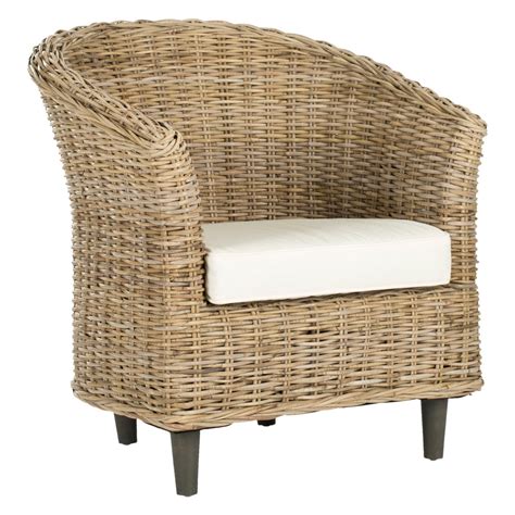 Safavieh Omni Rattan Barrel Chair