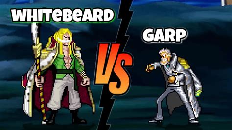 Prime Whitebeard Vs Garp One Piece Fights Mugen Youtube