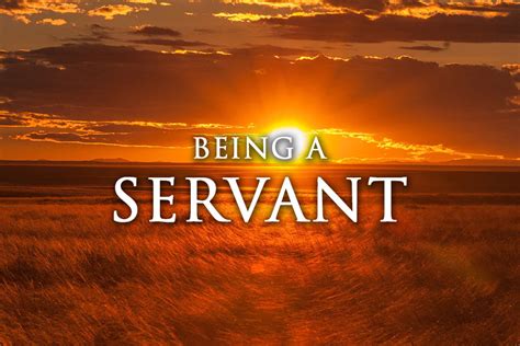 Being A Servant New Hope Christian Center