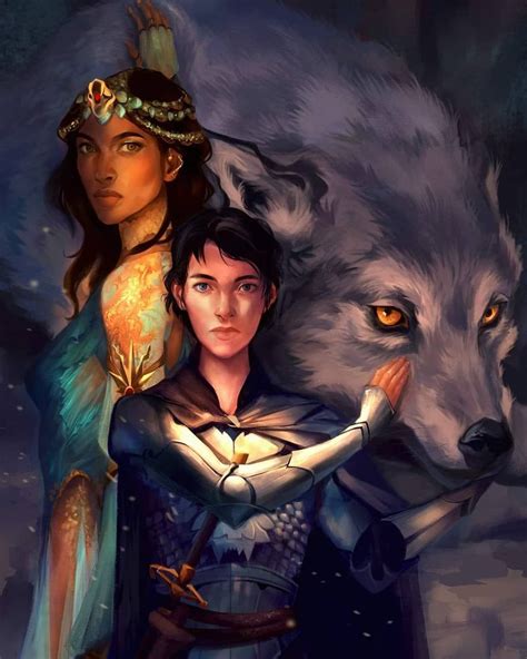 Princess Nymeria Arya Stark And Her Direwolf Nymeria Female Characters