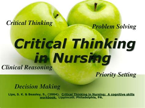Ppt Critical Thinking In Nursing Powerpoint Presentation Free