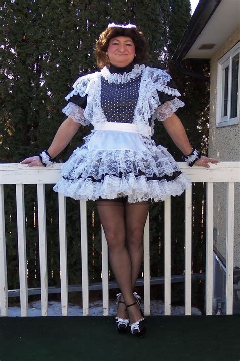 G2349 Satin French Maid Uniform
