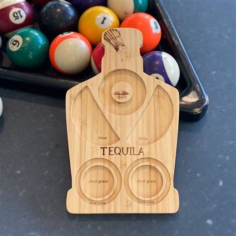 Tequila Party Tray Tequila Flight Board Tequila Shot Board Shot Serving Tray Custom Tequila
