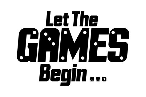 Let The Games Begin Quote Let The Games Begin On We Heart It Implicitly It Argues That The