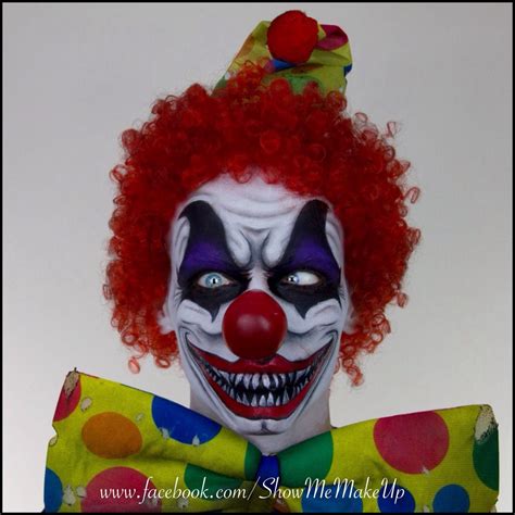 Images For Scary Clown Face Paint Halloween Clown Scary Clown