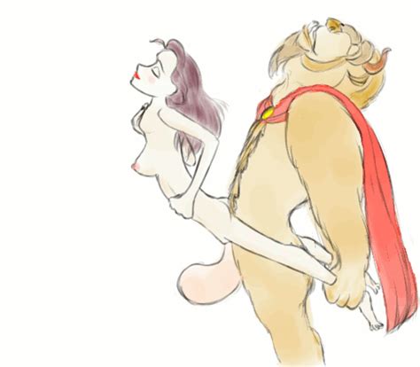 Rule 34 Animated Beast Disney Beauty And The Beast Belle Closed