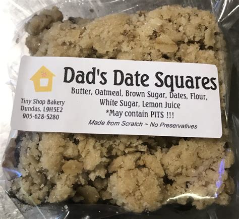 Date Squares The Hanes Corn Maze And Tiny Shop Bakery