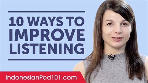 10 Ways To Improve Your Indonesian Listening Youtube