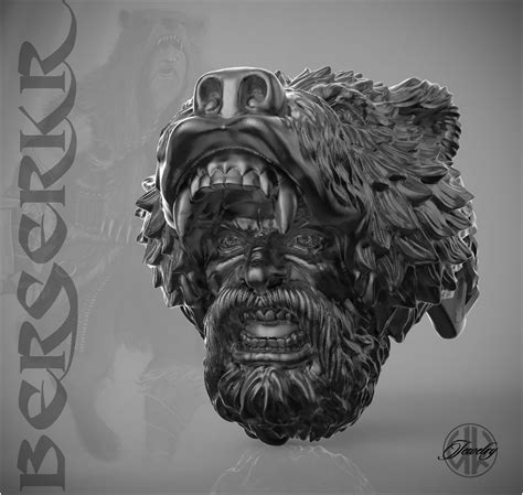 Berserker power level have risen and now his rage is unbound. berserker ring 3D print model | CGTrader