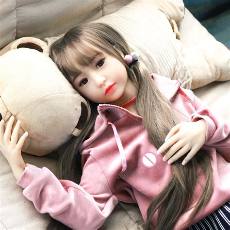 🌸high Quality Silicone Girl Lifelike 130cm Entity Sex Doll Flat Chested