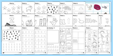 juniorsenior infants initial sounds additional worksheets