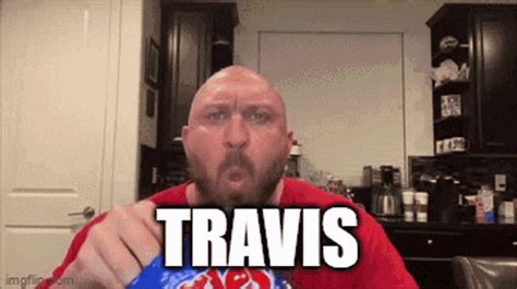 Travis Eating Chips Bald Gif Travis Eating Chips Bald Discover Share Gifs