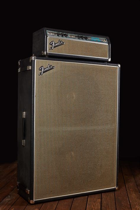 Fender 1969 Bassman Export Amp 2x15 Cabinet Drip Edge Tube Bass