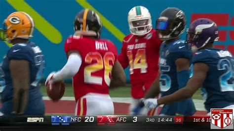 Nfc Vs Afc 23 24 2018 Nfl Pro Bowl Resumen Youtube