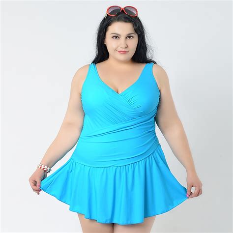 Large Size Swimsuits Brand New Super Plus Size Skirt Swimsuit One Piece
