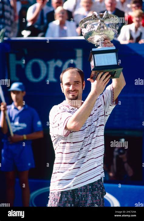 Andre Agassi Tennis 1995 Hi Res Stock Photography And Images Alamy