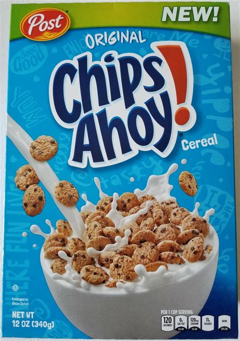 NEW POST CHIPS AHOY! CEREAL 12 OZ -WORLDWIDE SHIPPING on Storenvy