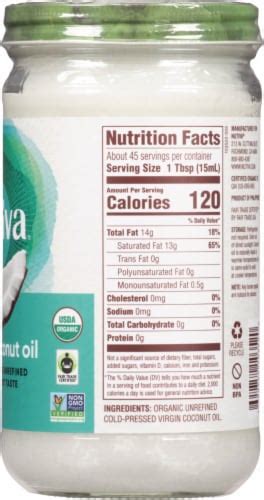 Nutiva® Organic Virgin Coconut Oil 23 Fl Oz Smiths Food And Drug