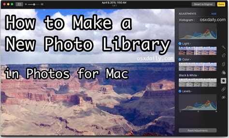 How To Create A New Photo Library In Photos App For Mac