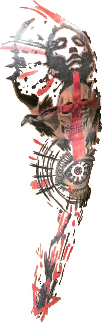 Samurai and dragon illustration sleeve tattoo irezumi drawing. Crazzy Steve Arm Tattoo - Sleeve Tattoo - Free Transparent PNG Download - PNGkey