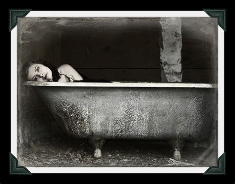 Girl In A Bath Tub Photograph By Pamela Patch Fine Art America