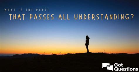 Peace That Passes Understanding Bible Verse