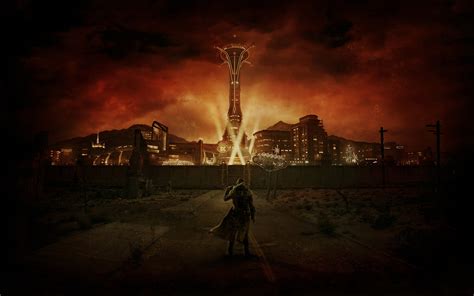 Video Games Fallout New Vegas Digital Art Wasteland Apocalyptic