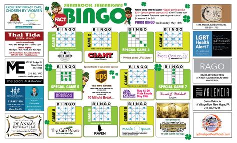2018 Bingo Game Board Spring 01 Fighting Aids Continuously Together