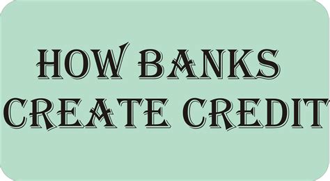 How Banks Create Credit Investment Policy Nigeria