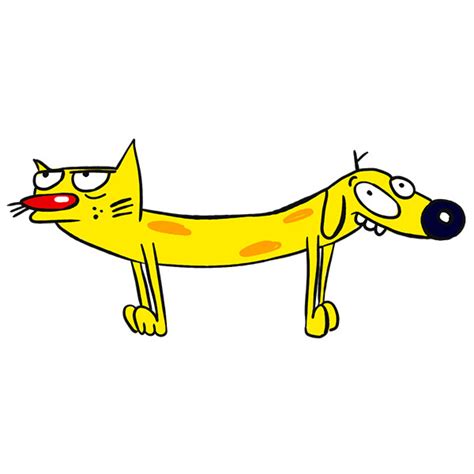 How To Draw Catdog Easy Drawing Tutorial For Kids