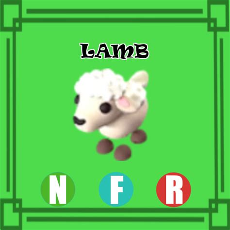 Lamb Neon Fly Ride Adopt Me
