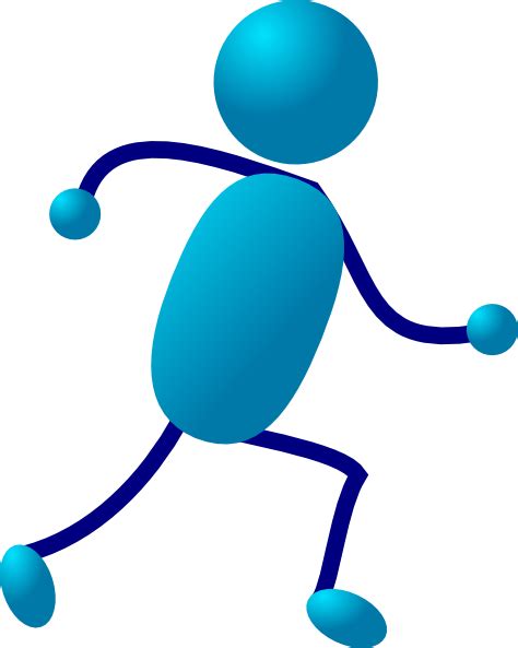 Running Man Stick Figure Clipart Best