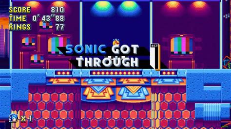 Sonic Mania Pc Studiopolis Act 1 4388 Youtube