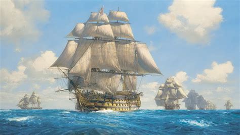 Concept Art Author Brad Hecht Ship Paintings Sailing Ships Tall Ships