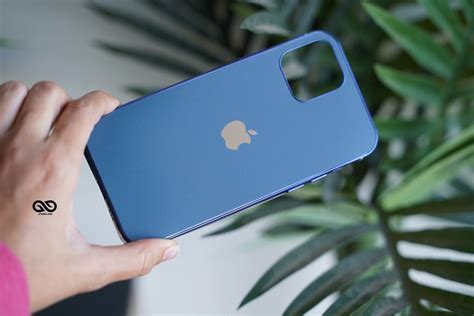 Pacific Blue Glass Finish Case For Iphone 12 Starelabs India