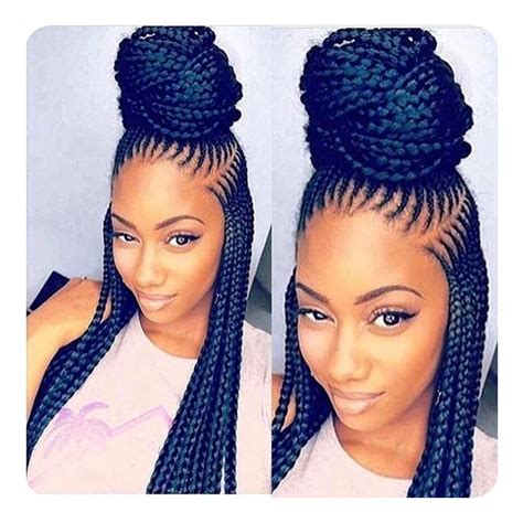 Unlike your normal braiding pattern, this style requires continuous addition of hair to the braiding process. 87 Gorgeous and Intricate Ghana Braids That You Will Love