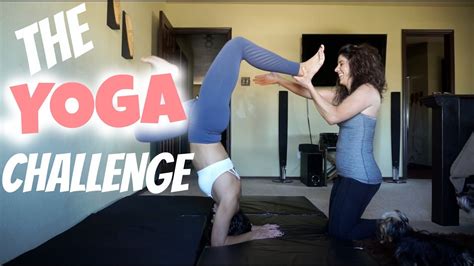 The Yoga Challenge With My Mom Youtube