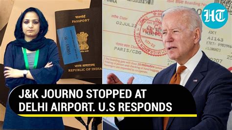 Jandk Journo Claims India Stopped Her From Flying To Us Govt Tracking