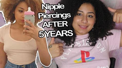 Nipple Piercings After Years My Biggest Regret Youtube