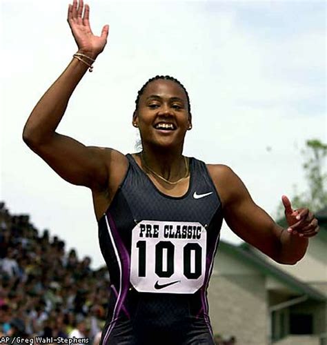 Newsmaker Profile Marion Jones Baggage Accompanies This Track Star