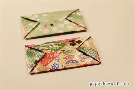 Easy Origami Envelope Photo Tutorial Paper Kawaii Origami Envelope