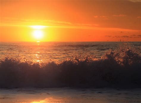 Sunrise Ocean Waves Free Photo On Pixabay