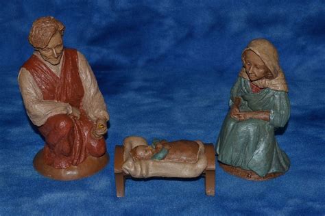 Tom Clark Retired Nativity Baby Jesus Ed 86 Or 98 Mary Ed 21