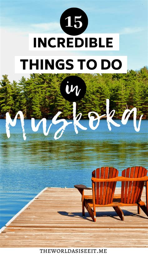 5 Best Things To Do In Bracebridge A Top Muskoka Destination Artofit