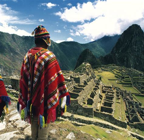 Peru Inka Stadt In Den Anden 100 Jahre Machu Picchu Welt