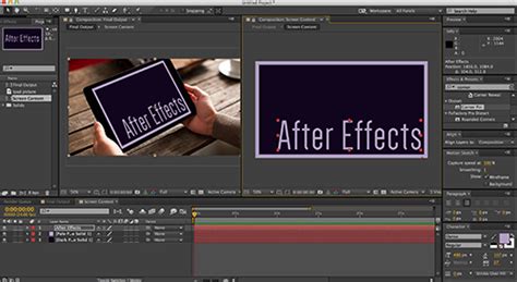After Effects Tip Simultaneously View Multiple Compositions The Beat