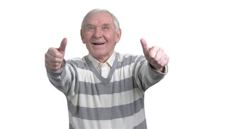 830 Old Man Thumbs Up Stock Videos And Royalty Free Footage Istock